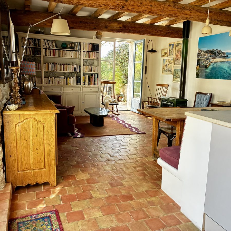 La pièce à vivre, après travaux